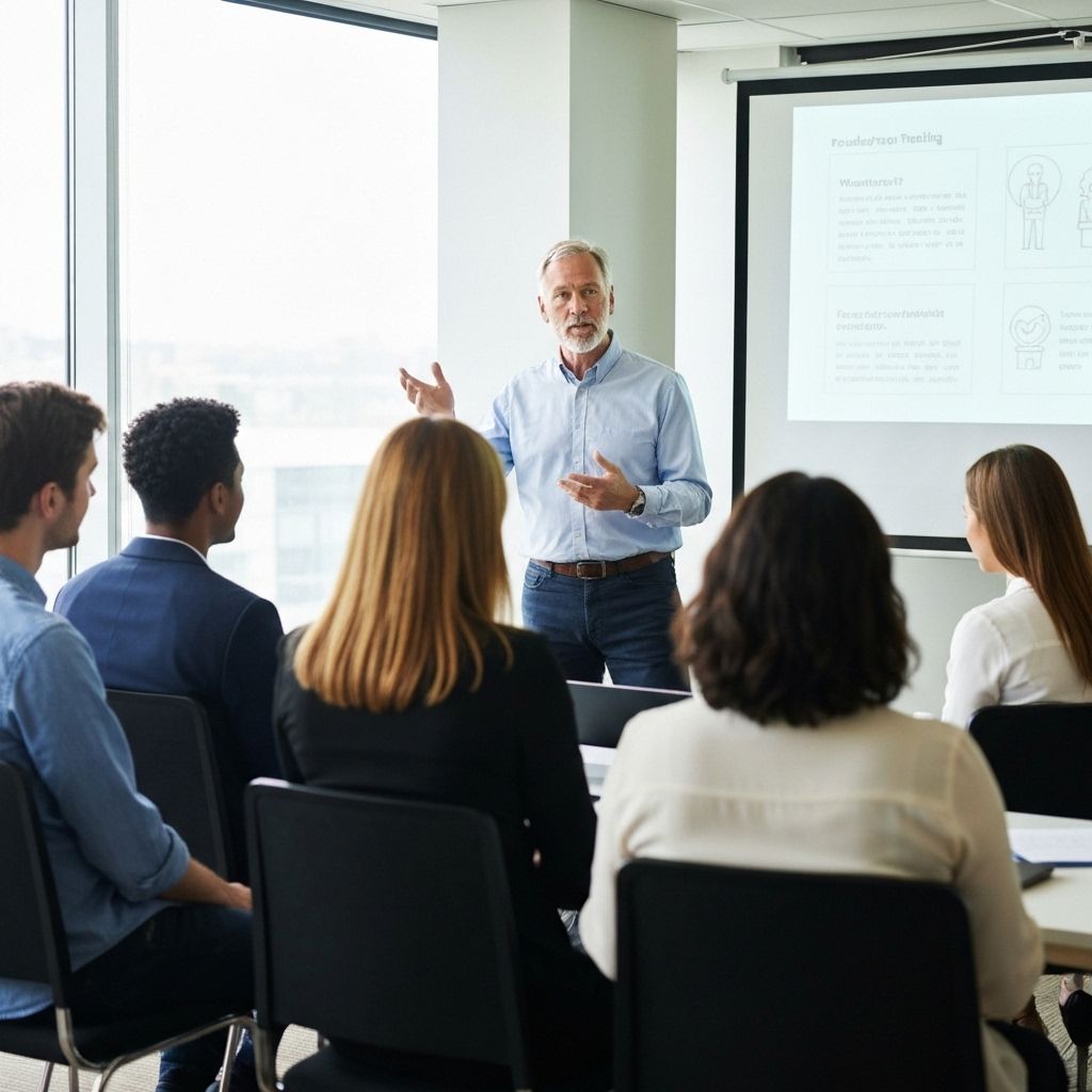Employer training international staff